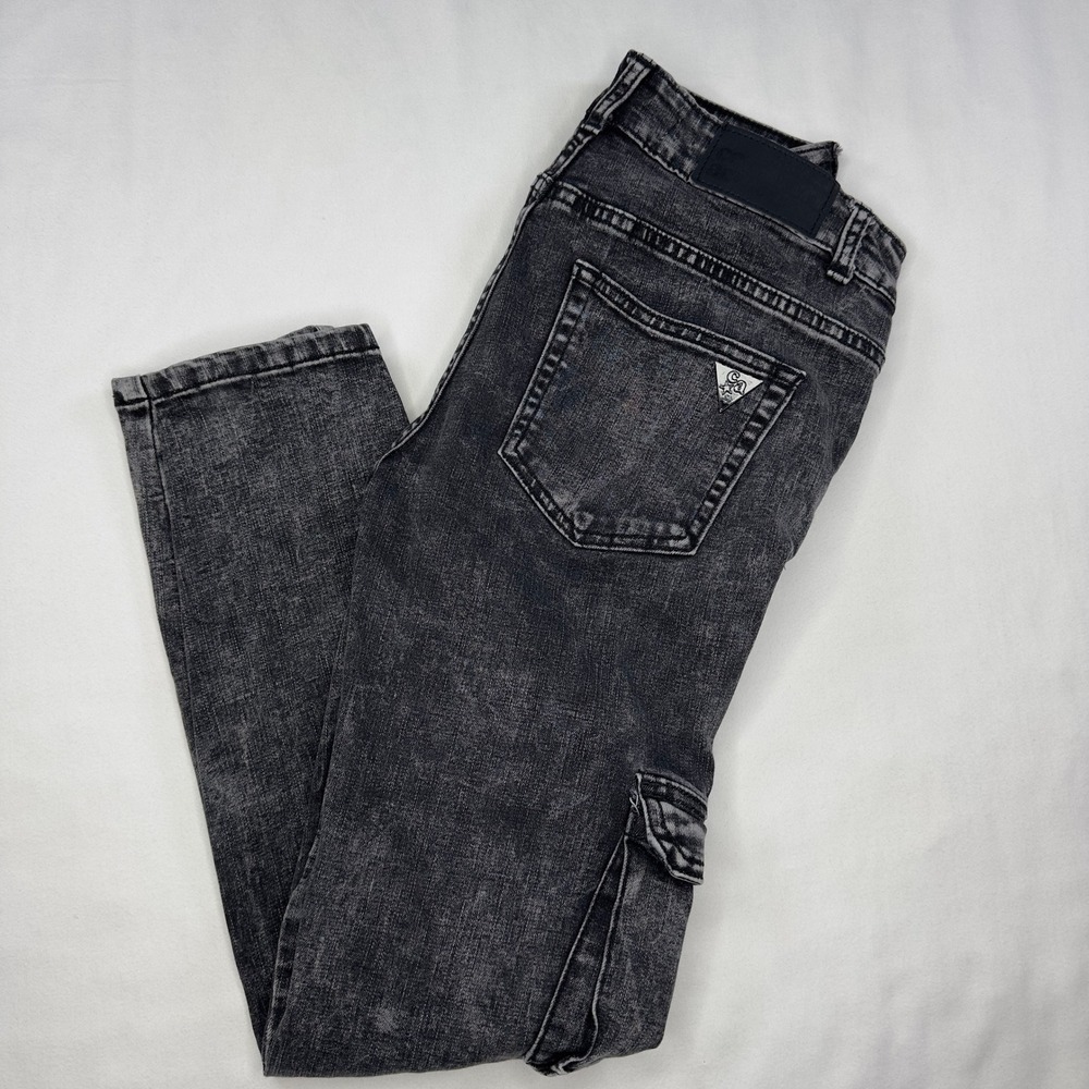 Celebrity Ace Jeans Womens 5/6 Cargo‎ Jeans Skinny Stretch Denim